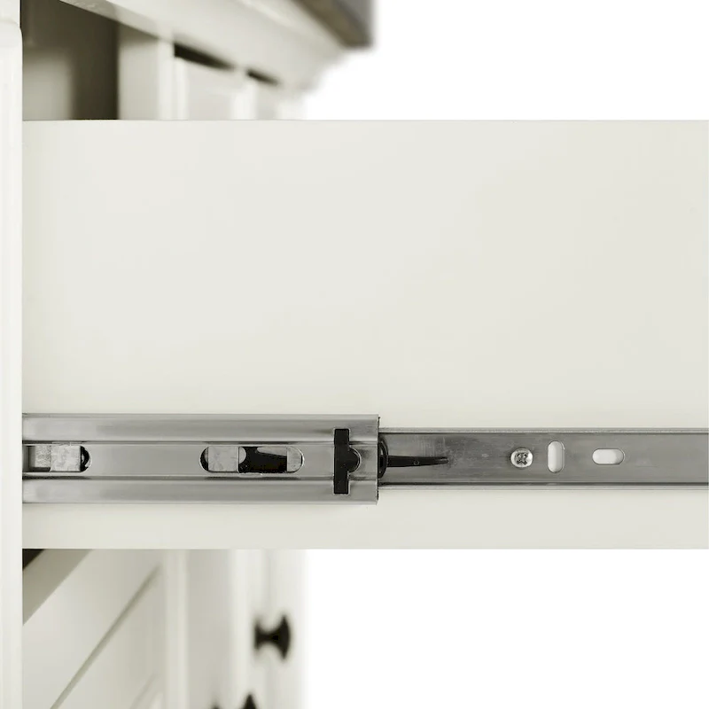 Crosley Julia Stainless Steel Top Island W/X-Back Stools - 50 W x60 D x41 H