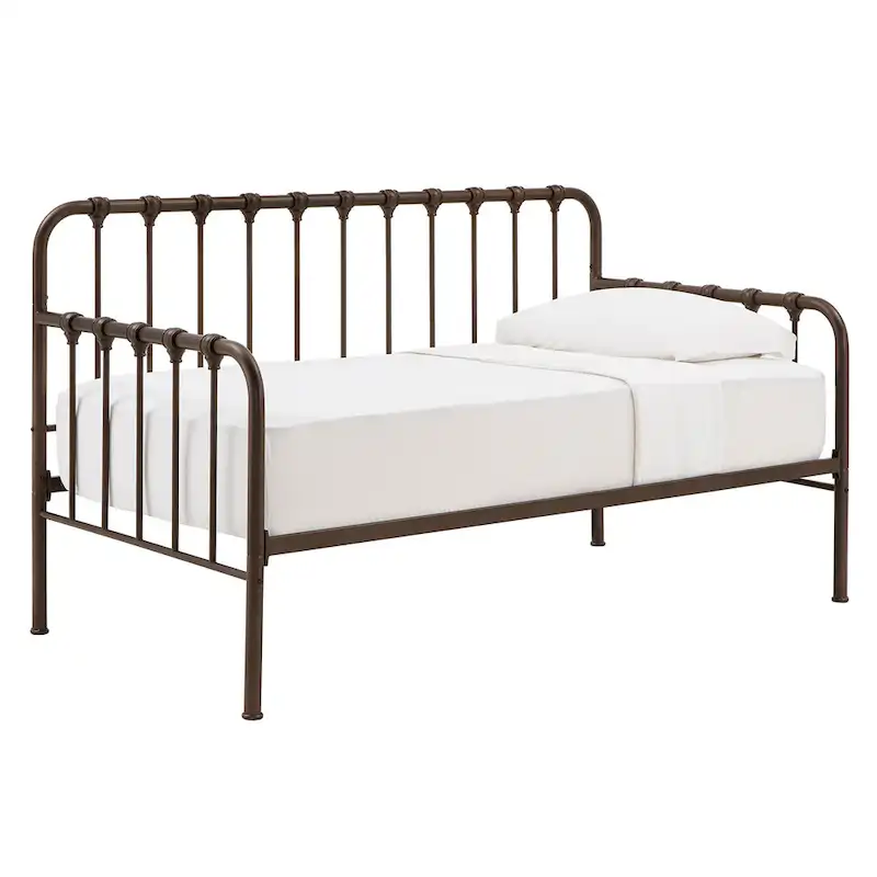Constance Metal Daybed with Lift-up Trundle by