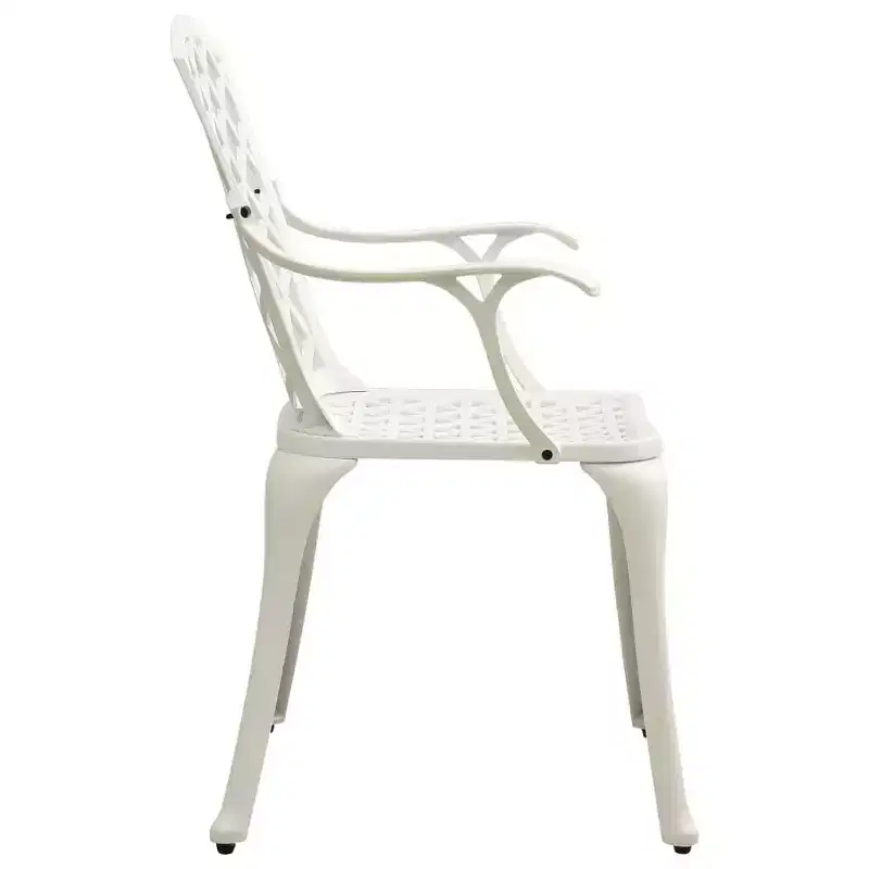 vidaXL Bistro Set Cast Aluminum