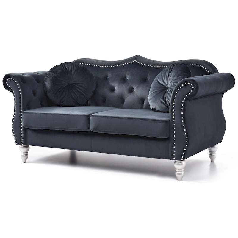 Hollywood Velvet Loveseat