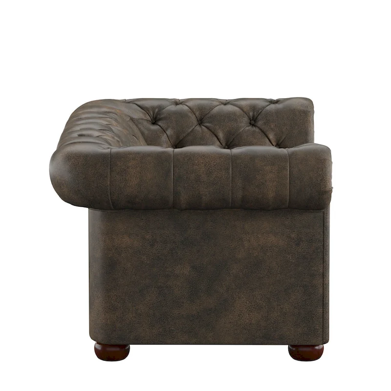 Knightsbridge Tufted Chesterfield Loveseat by iNSPIRE Q Artisan