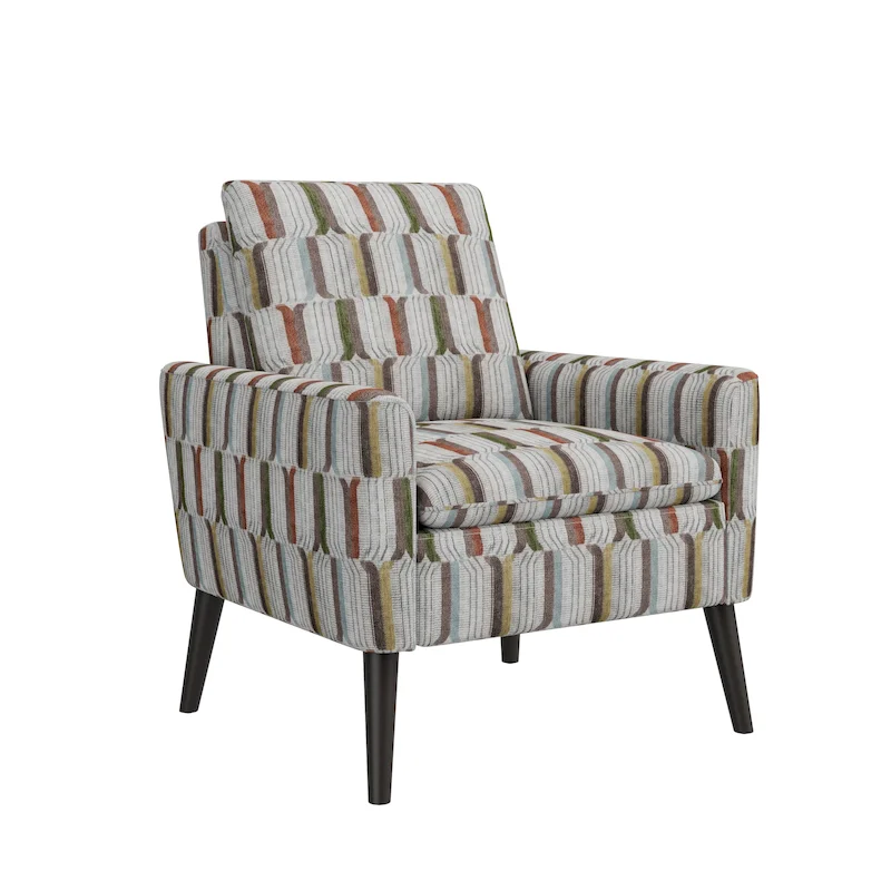 Mid-Century Modern Small Space Accent Armchair