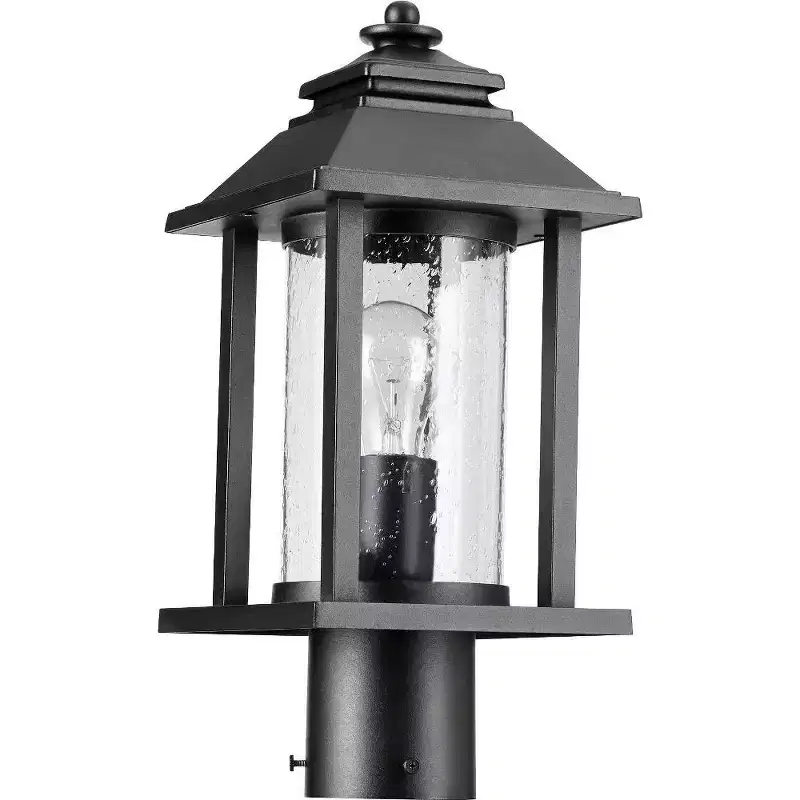 Quorum Lighting Crusoe 1-Light Noir Outdoor Wall Sconce