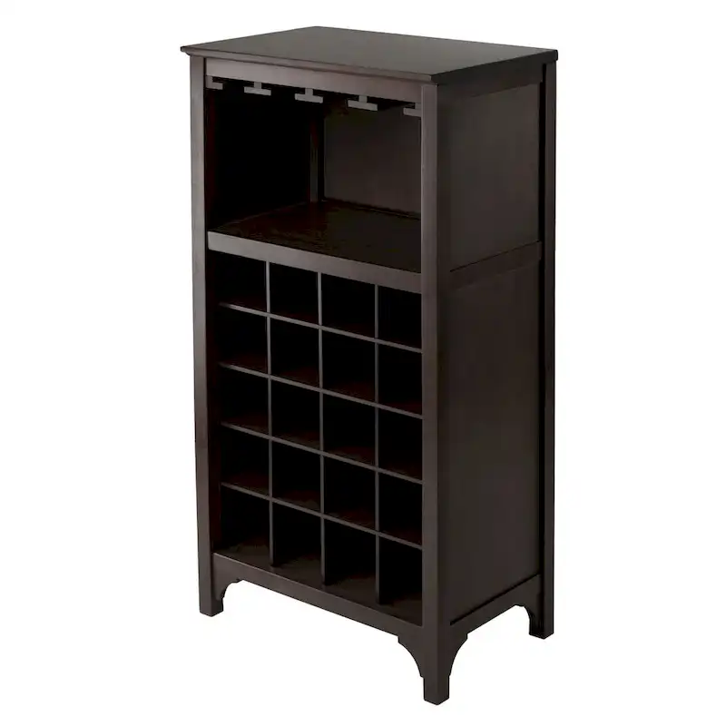 Ancona Wine Cabinet, Espresso