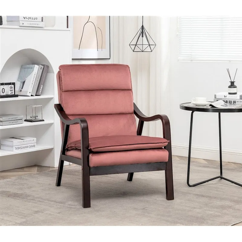 Clovis 24.8  Wide Velvet Armchair