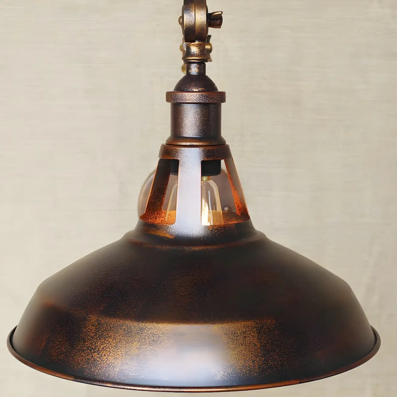 Industrial Barn Shade Adjustable Swing Arm Wall Light