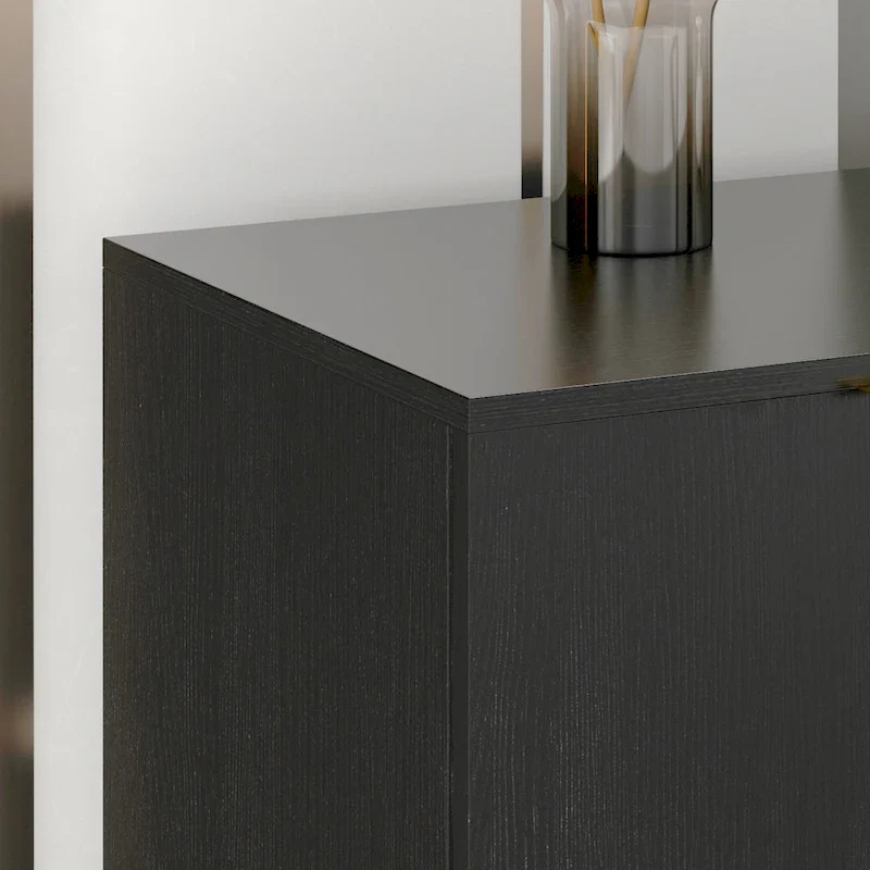 Timechee Buffet Sideboard Credenza Console with 3 Drawers