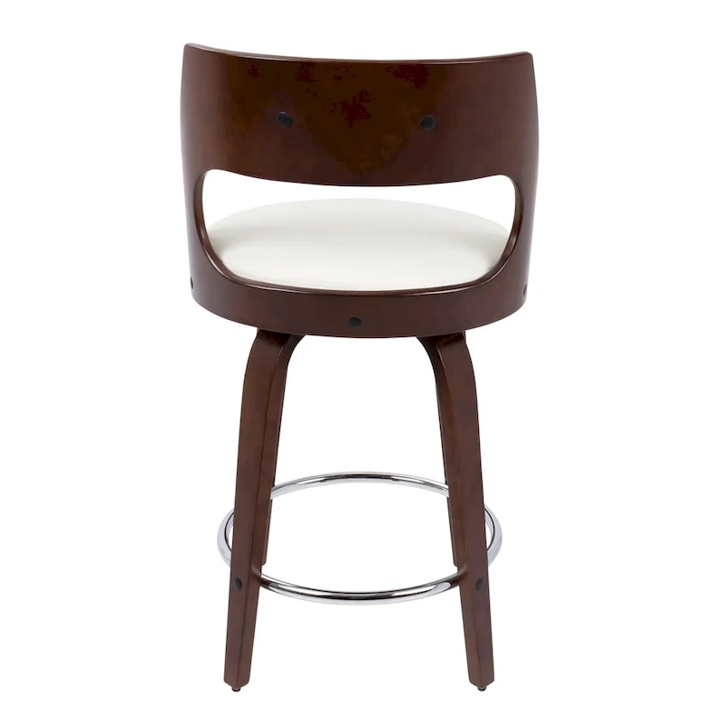 Carson Carrington Alingsas Mid-century Modern Counter Stool (Set of 2)