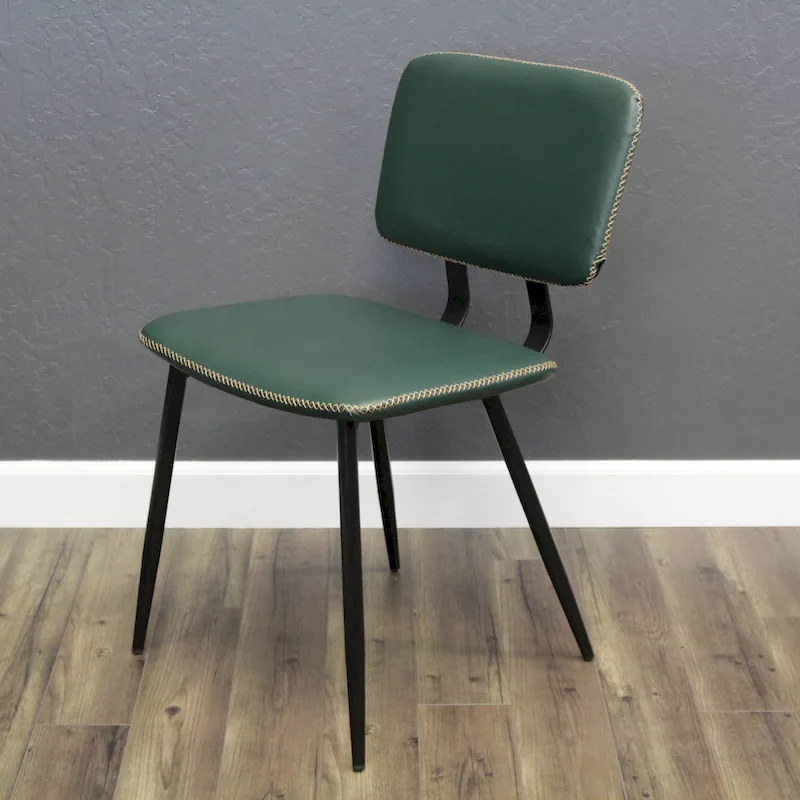 Multi-Color Faux Leather Dining Chair, Single Seat