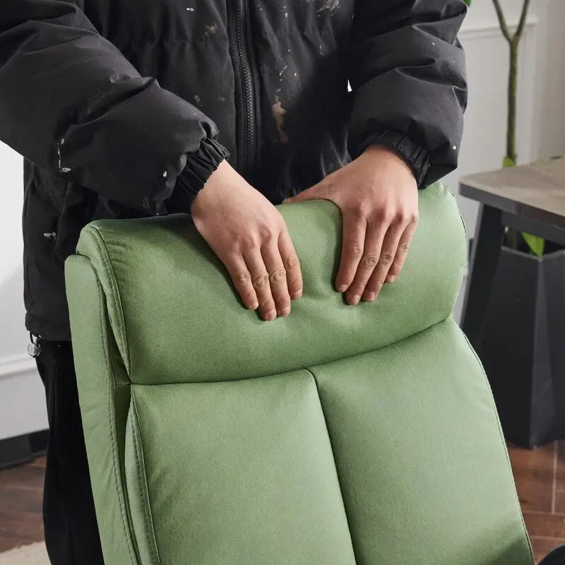 28W Mid-Back Swivel Office Chair Task Chair With Adjustable Arms - N/A