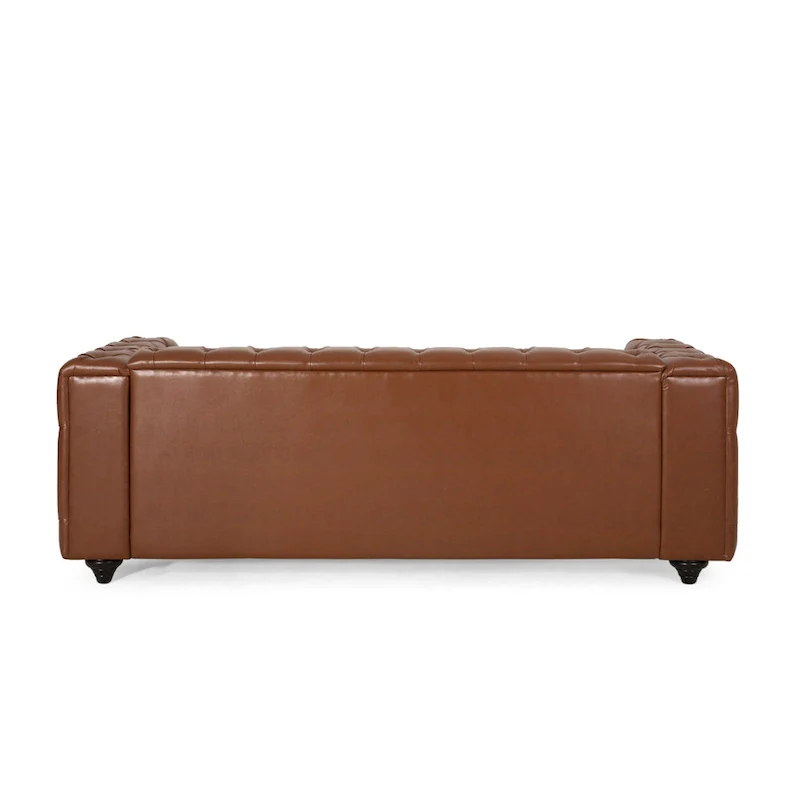 Sagewood Transitional Deeply Tufted Sofa