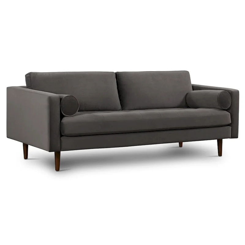 Poly & Bark Napa 72 Velvet Fabric Sofa