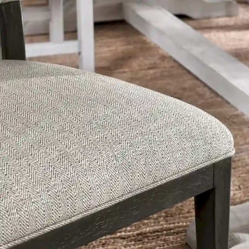 Classic Home Phillip Upholstered Dining Chair (Set of 2)