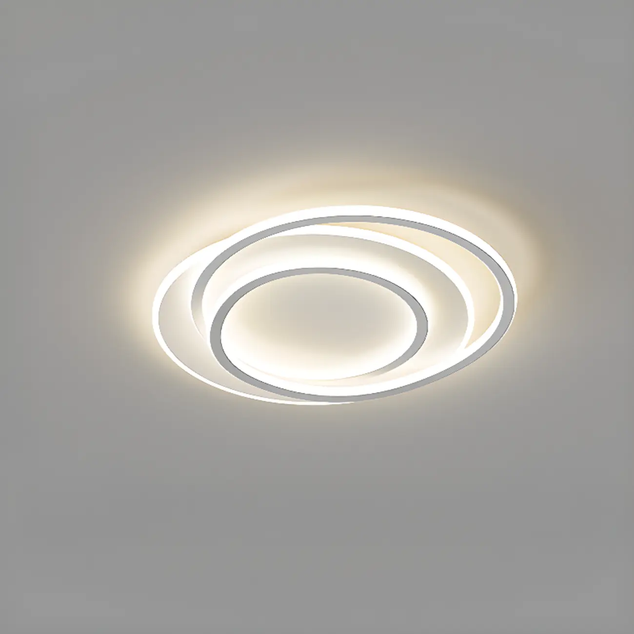 Modern LED Flush Ceiling Light with Third Gear Dimming