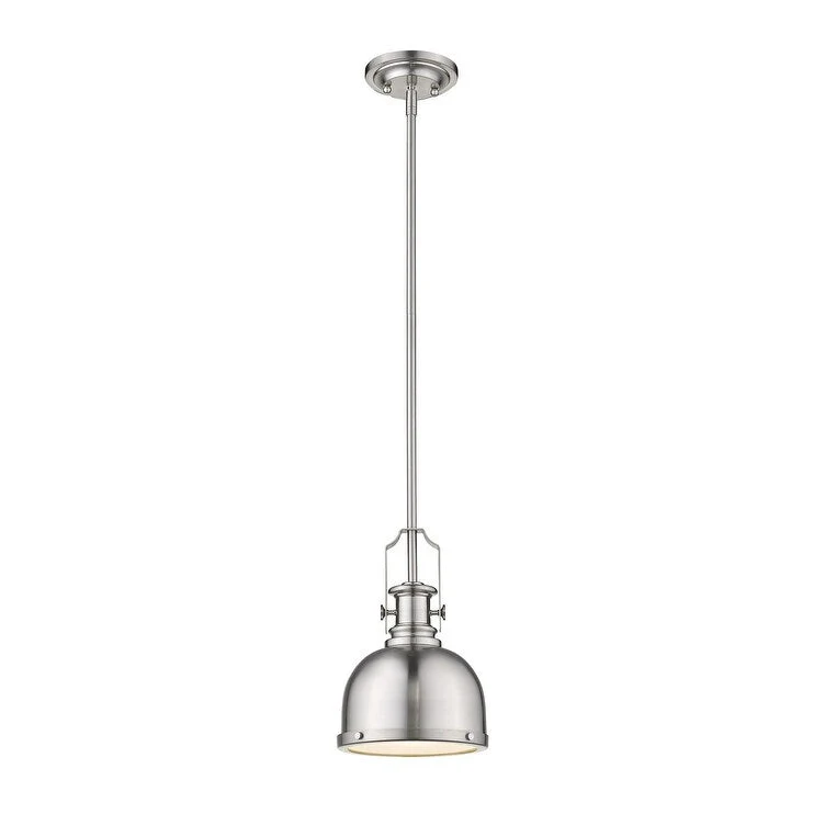 Z-Lite Melange Single Light 8  Wide Pendant