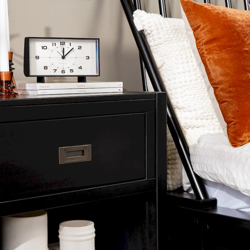 Middlebrook Solid Wood Modern 1-Drawer Nightstands, Set of 2