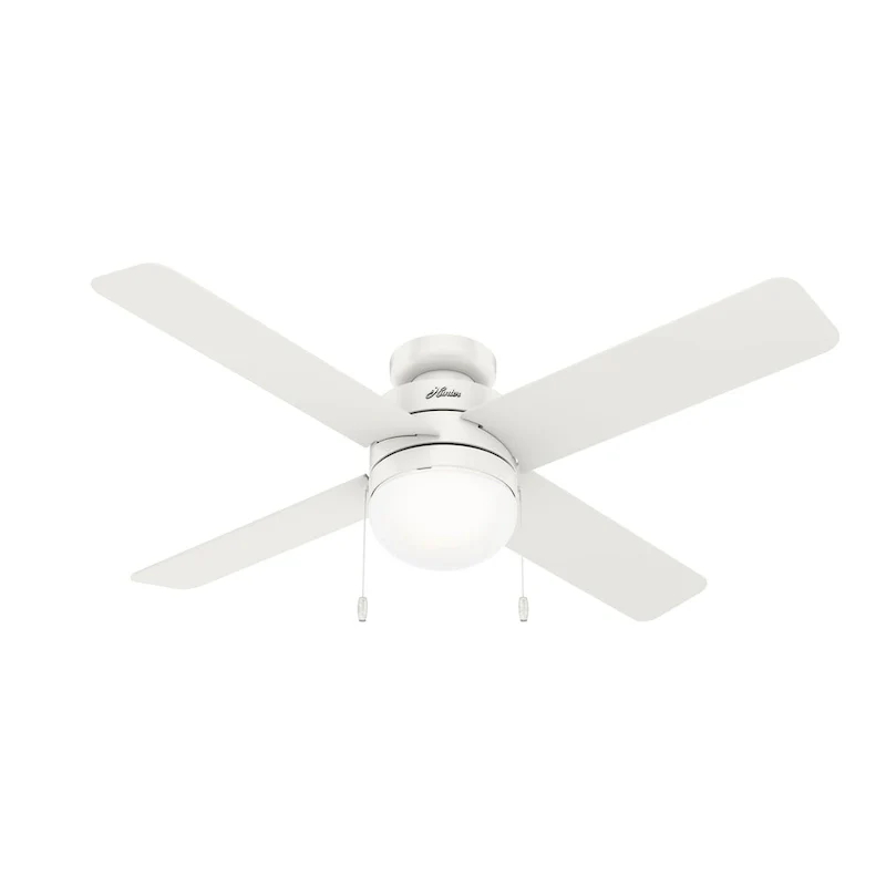 Hunter 52  Timpani Ceiling Fan w/ LED Light, Pull Chain