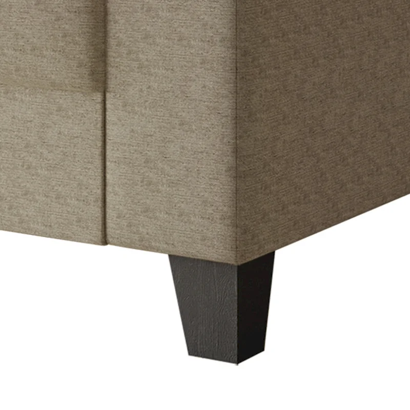 2.5-Seater Linen Sofa - Available in Beige, Grey, Blue