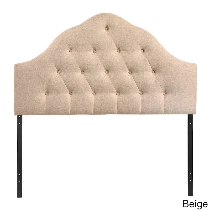 Sovereign Button-tufted High Arch Queen-size Headboard