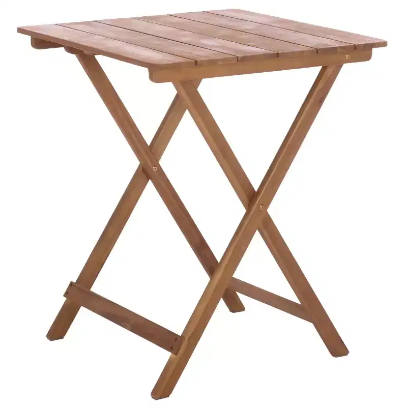 Austin Bistro Set - Indoor/Outdoor - PAT6814 - Teak - Safavieh