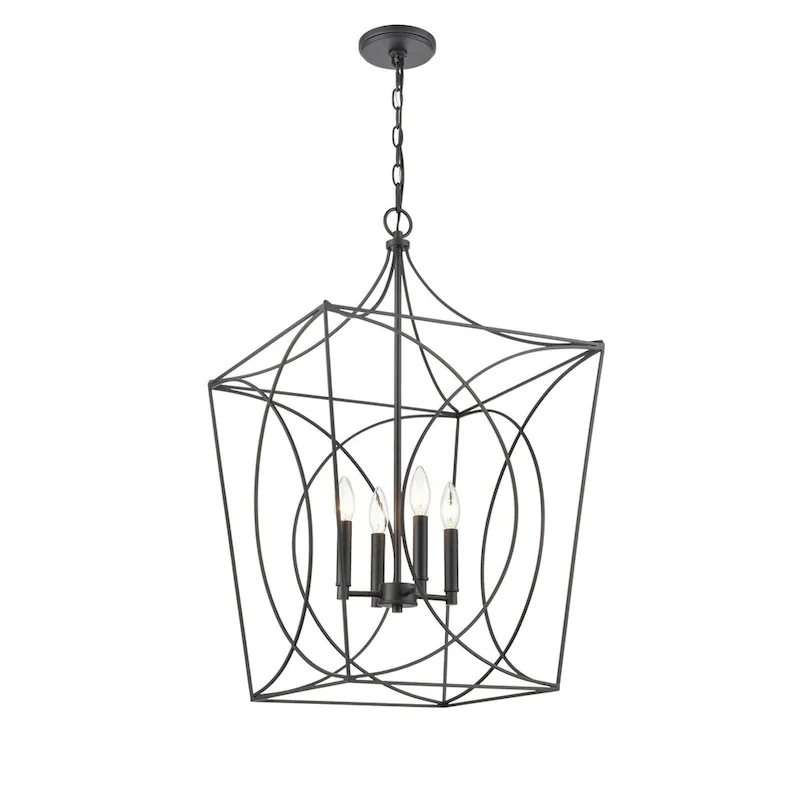 Millennium Lighting Tracy Pendant light in Matte Black