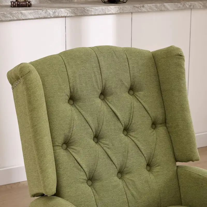 Multi-gear adjustable lounge chair 360 degrees full rotation rocking chair