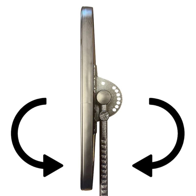 Adjustable Height Rolling Over Bed Table 24 x 16 in.