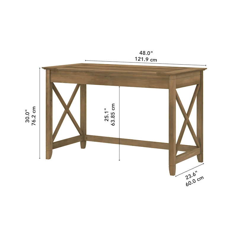 Key West 48W Writing Desk by Bush Furniture