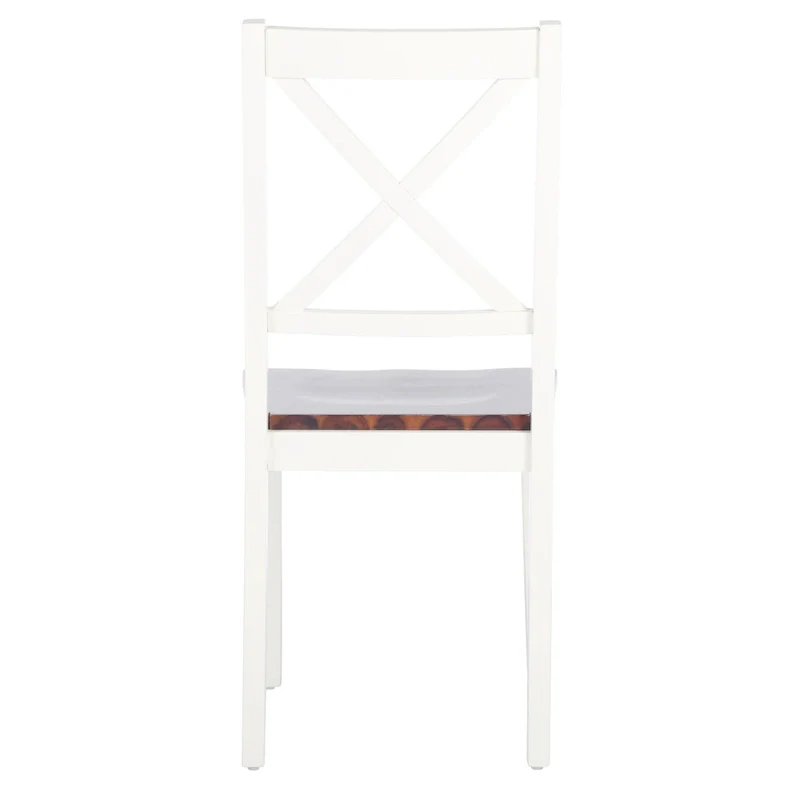 SAFAVIEH Lulla Farmhouse x-Back Dining Chair (Set of 2)
