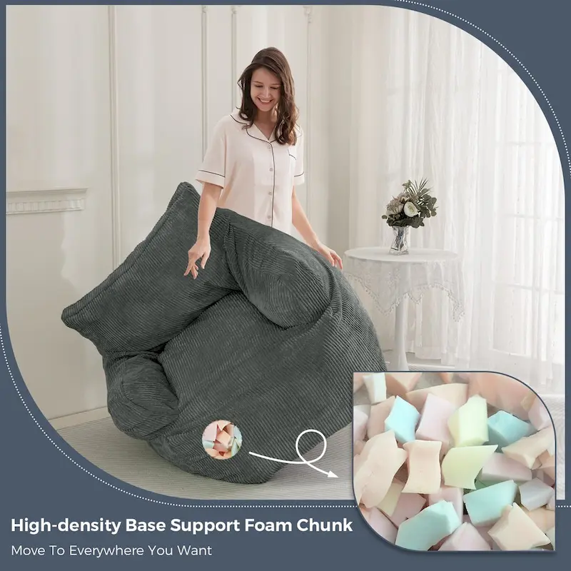 Big Stuffed Lazy Sofa Bean Bag Chair