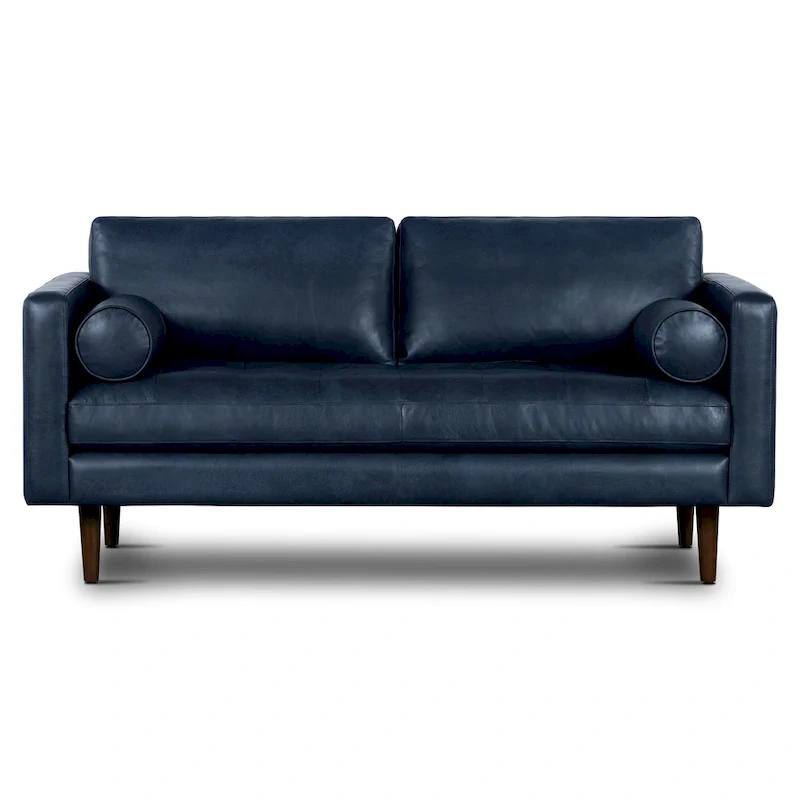 Napa 72 Apartment Sofa - Full Grain Genuine Italian Leather