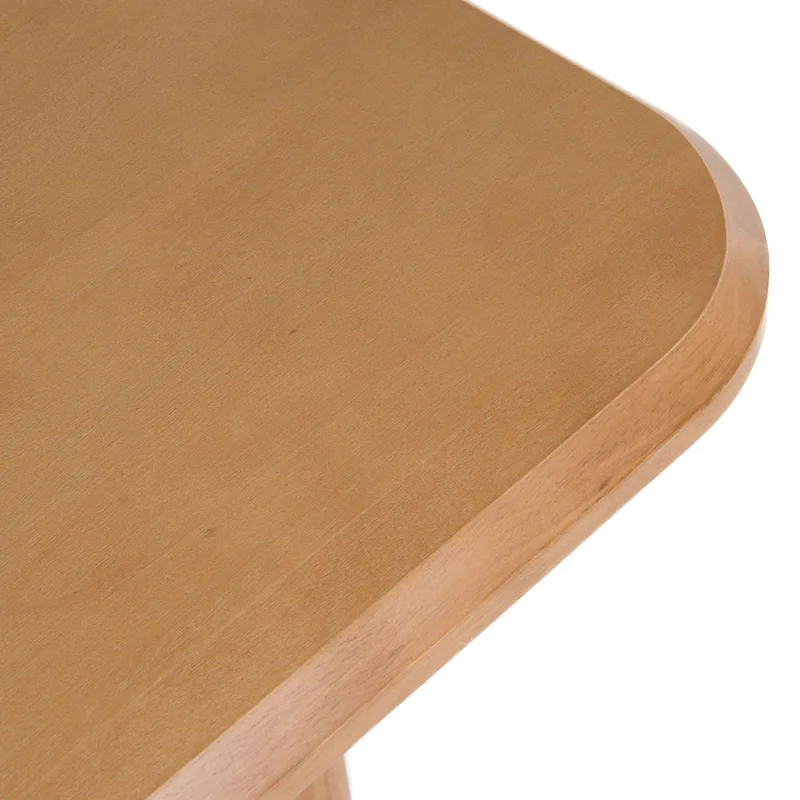Modrest Rhea Modern 87 Natural Acacia Rectangular Dining Table - Beige