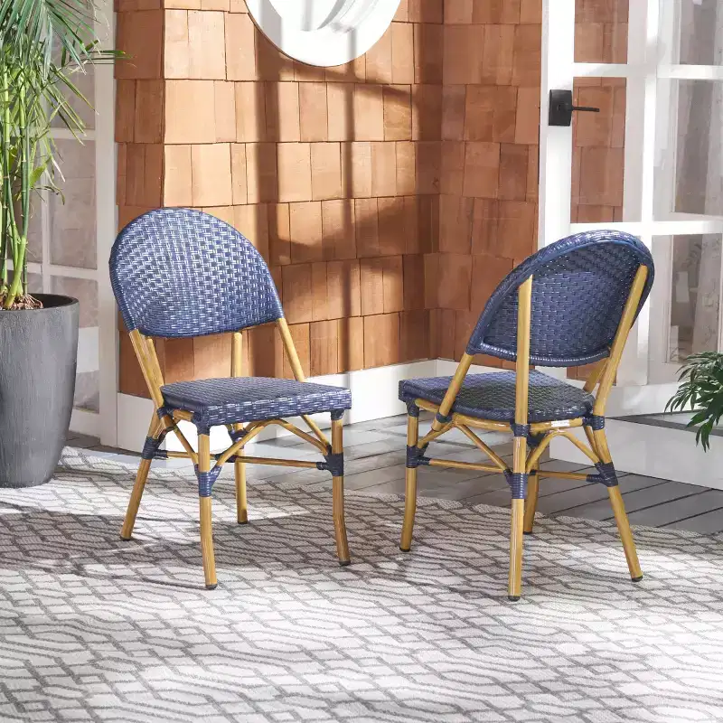 Barrow Side Chair - Indoor/Outdoor - FOX5203 - Safavieh