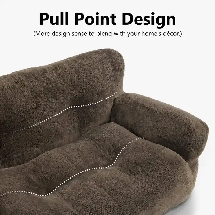 MCombo Pet Couch Sofa Bed Dog Bed for Small Medium Dogs, Fabric 0374