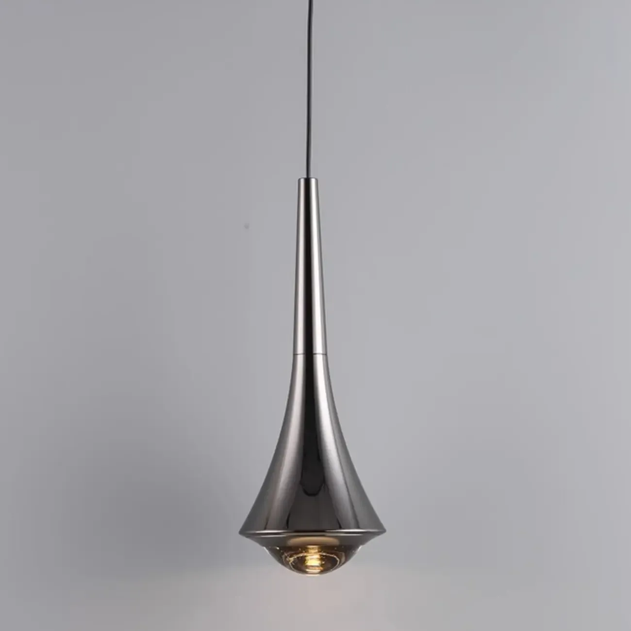 Bedside Metal Pendant Light with Third Gear Dimming