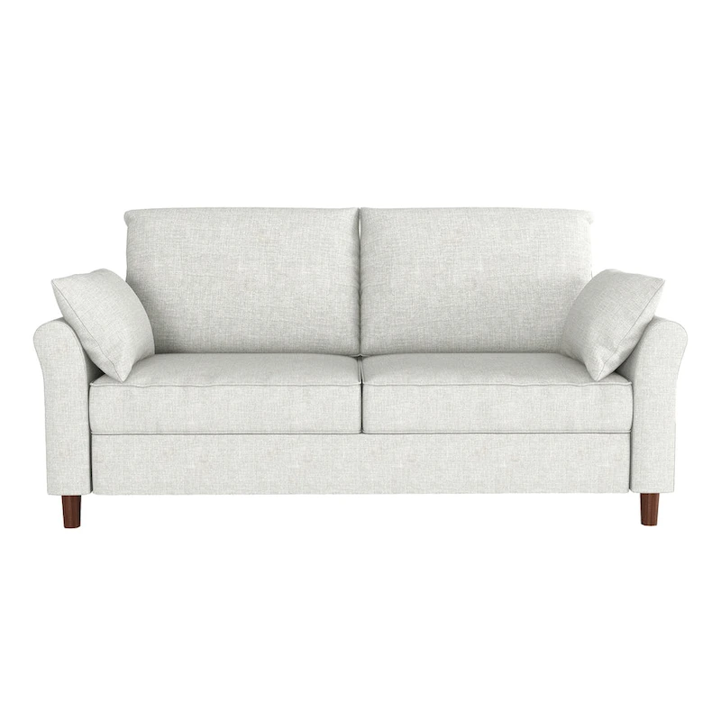 Polyester 3-Seat and 2-Seat Sofa with Cushions
