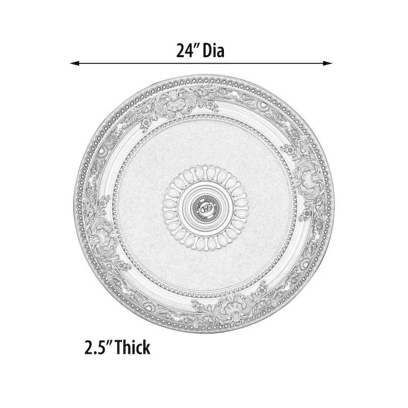 24in Cherub Sky Ceiling Medallion