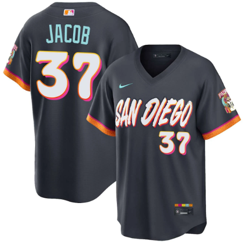 Alek Jacob San Diego Padres City Connect Stadium Jersey