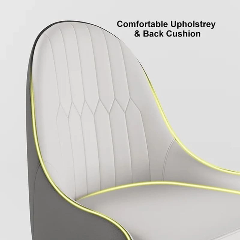 set of 2 Modern PU Leather Dining Chairs