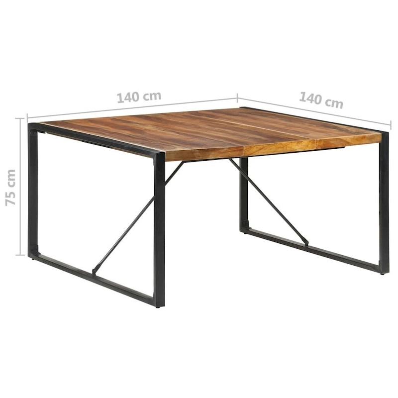 vidaXL Dining Table Kitchen Table Home Dining Room Breakfast Dinner Table