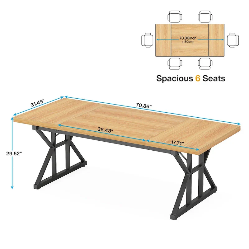 6FT Conference Table Meeting Room Table