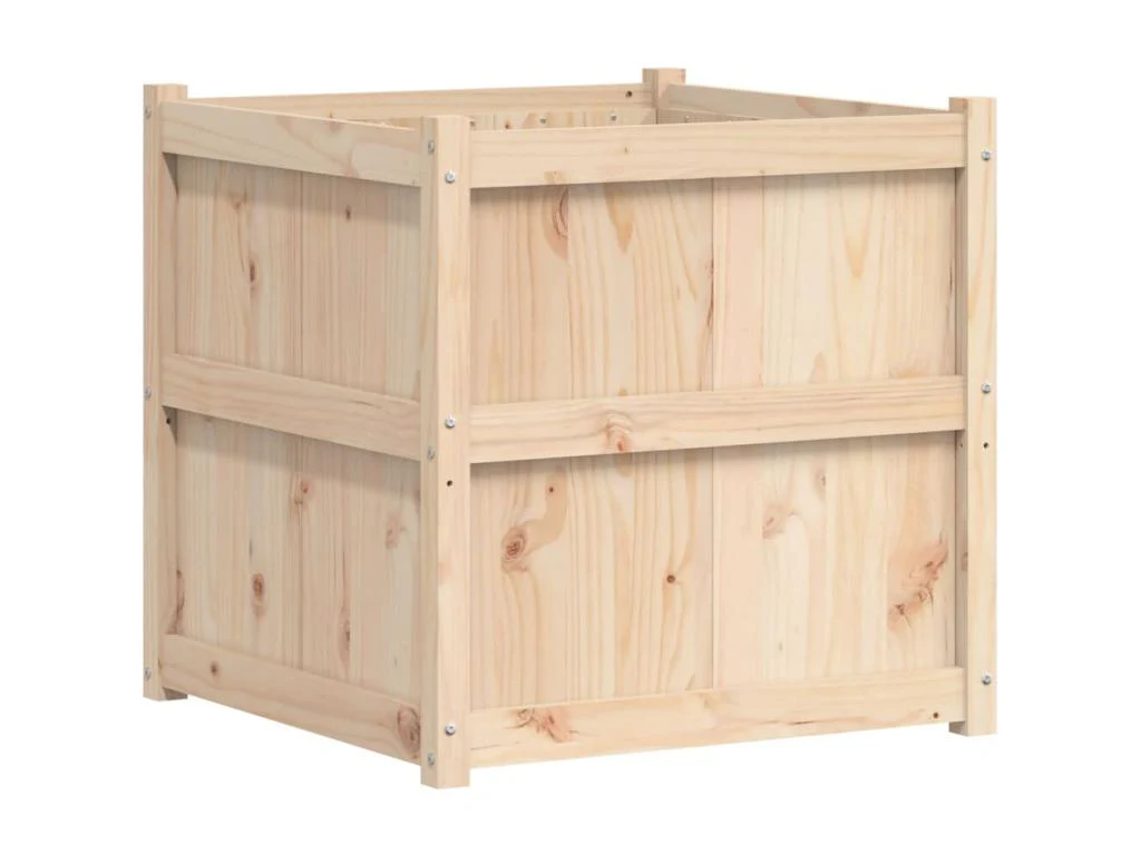 Jardiniere Exterieur Bois - Naturel clair