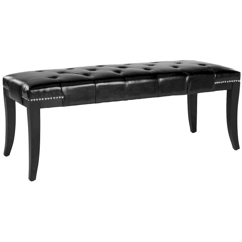 Tufted Nailhead Bench 48