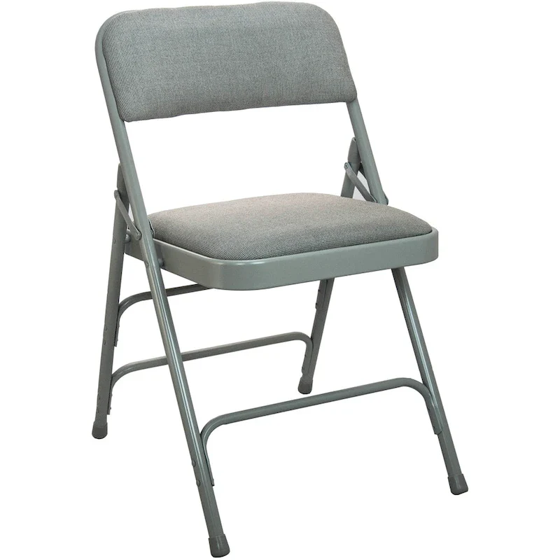 2-pack  Padded Metal Folding Chair - Fabric Seat