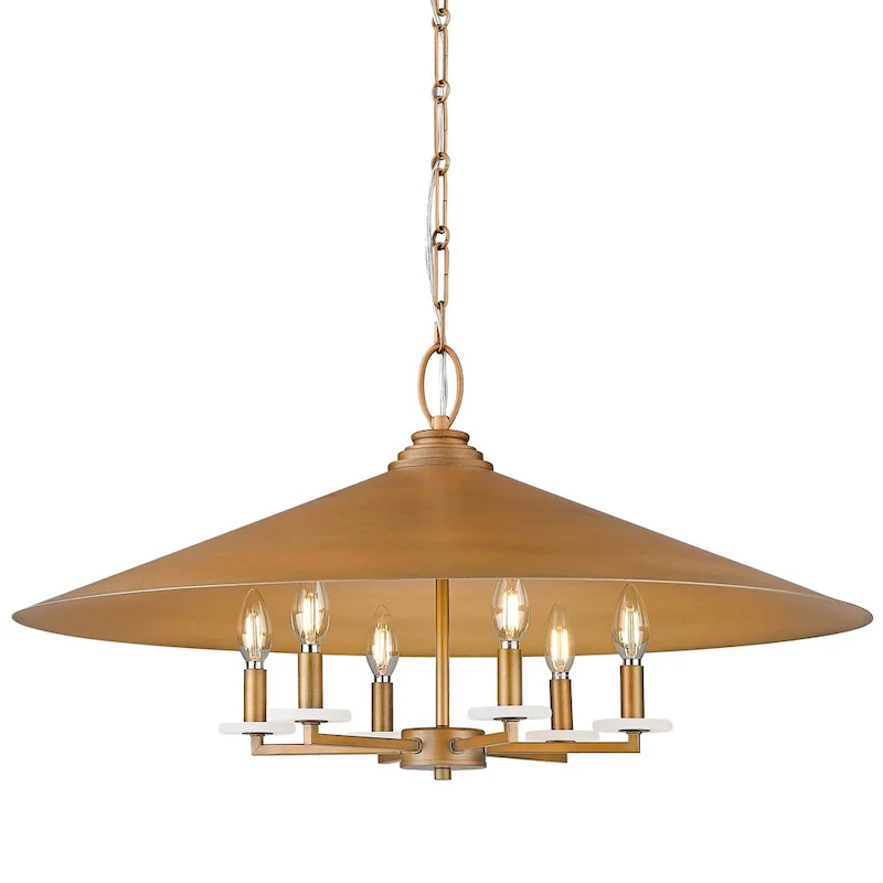 Z-Lite 1953-32 Rialto 6 Light 32  Wide Pendant