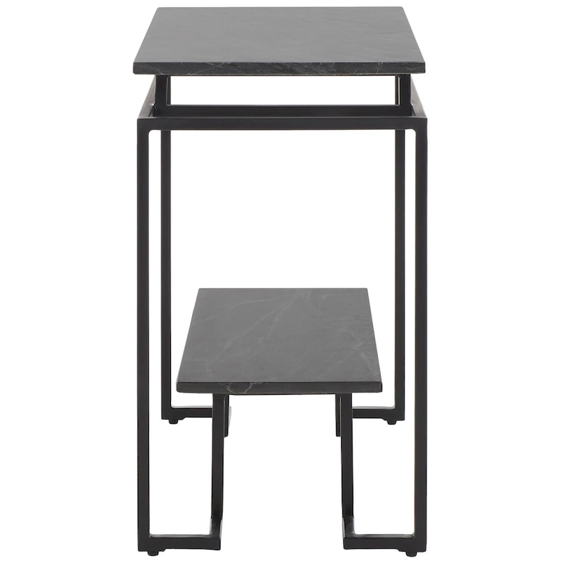 SAFAVIEH Malvina Single Shelf Rectangle Accent Table - 24 L x 14 D x 24 H - 24Wx14Dx24H