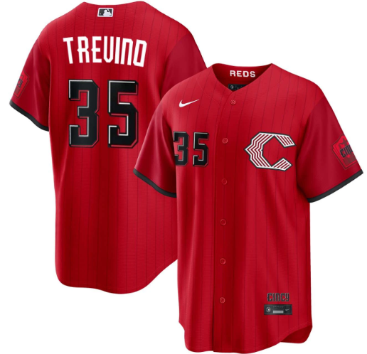 Jose Trevino Cincinnati Reds Red 2026 City Connect Limited Jersey