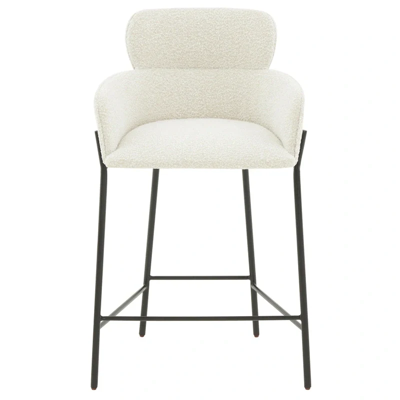 SAFAVIEH Couture Sejada 26-inch Counter Stool - 23 In. W x 21 In. D x 38 In. H - 23Wx21Dx38H