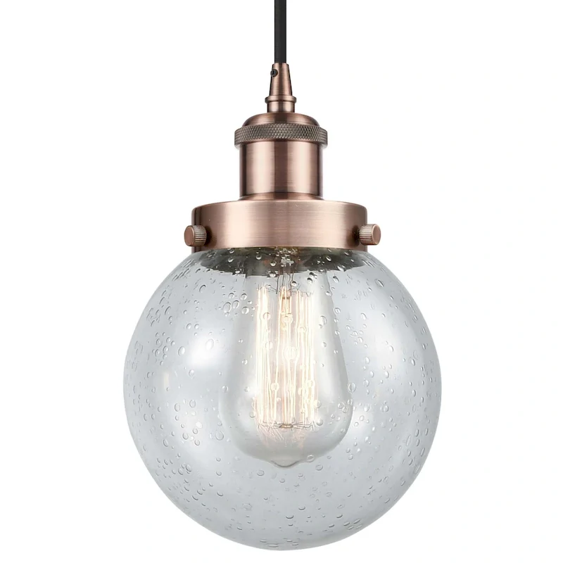 Innovations Lighting 916-1P-9-6 Beacon Pendant Beacon 6  Wide Mini