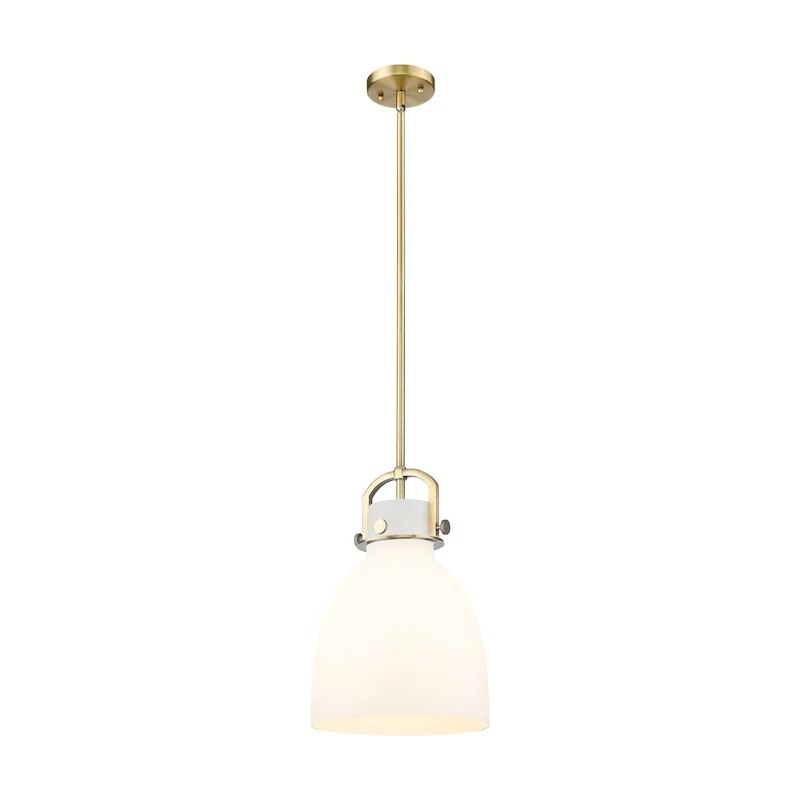 Innovations Lighting Newton Bell - 1 Light 10  Stem Hung Pendant